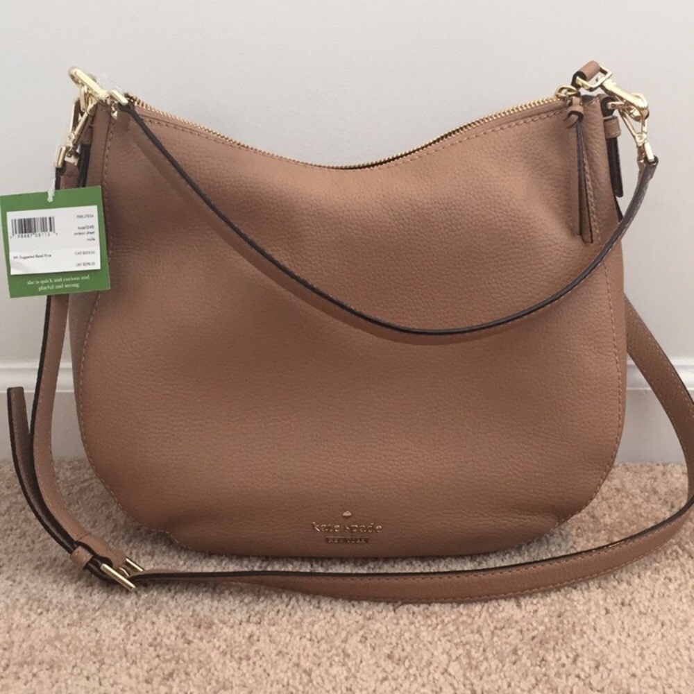 Kate Spade leather purse “Miley” (hazel color)